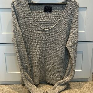 Abercrombie and Fitch gray sweater size large